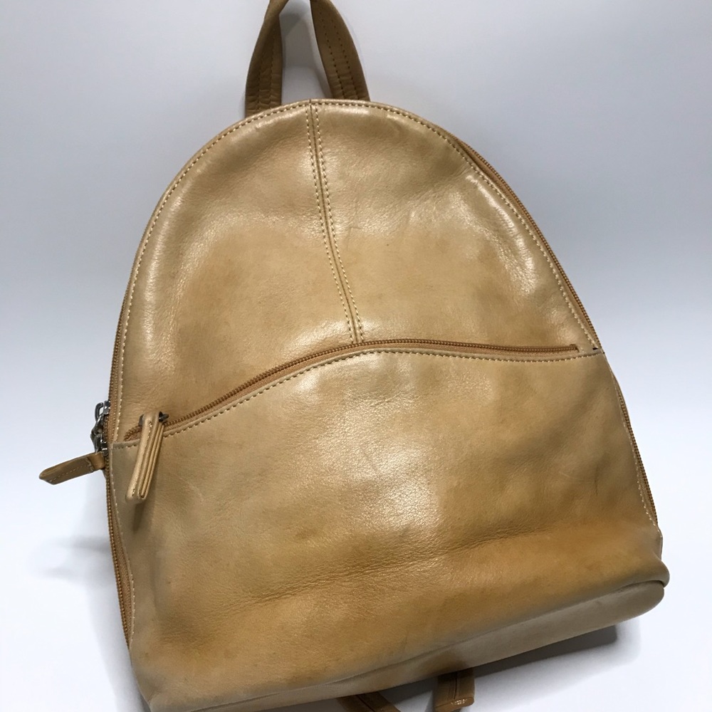 Tan Tignanello Leather Backpack in EXCELLENT COND!